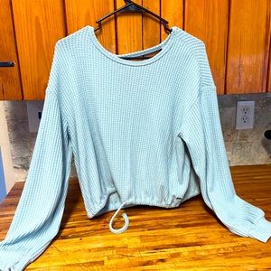 Hollister light blue sweater